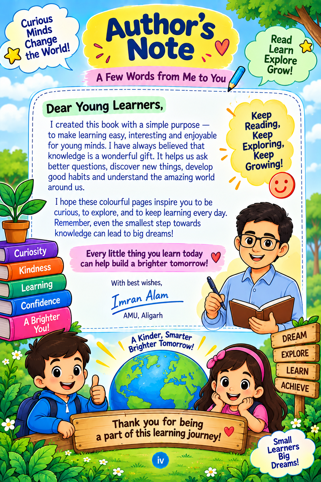My First Knowledge Book– A World of Learning in 25 Chapters
