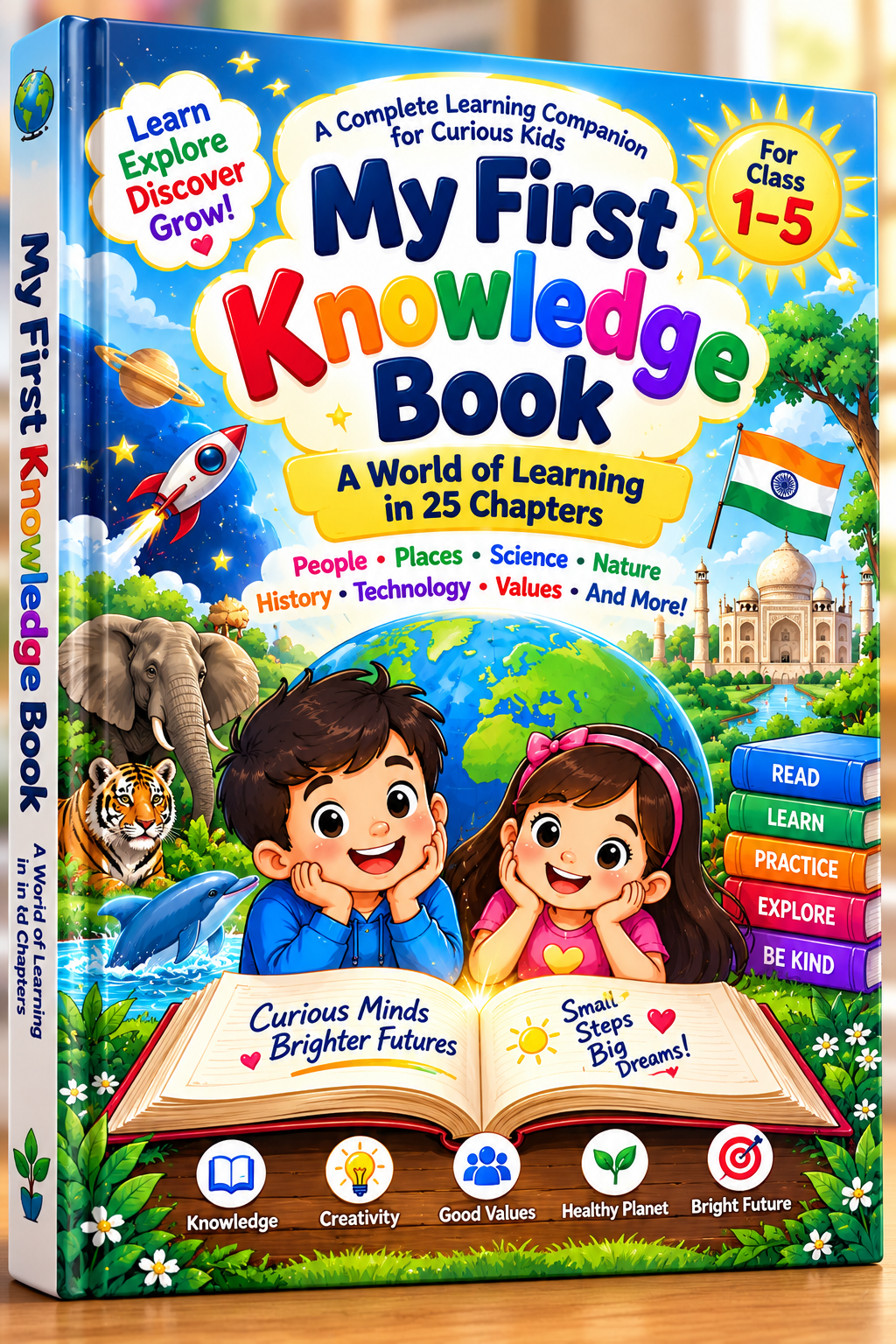 My First Knowledge Book– A World of Learning in 25 Chapters